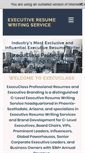 Mobile Screenshot of execuclassresumes.com